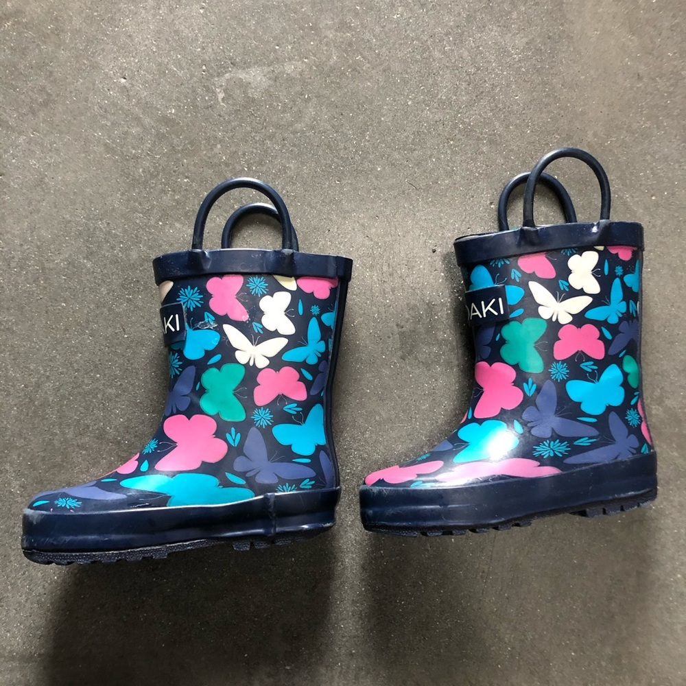 Oaki Butterfly Rain Boots